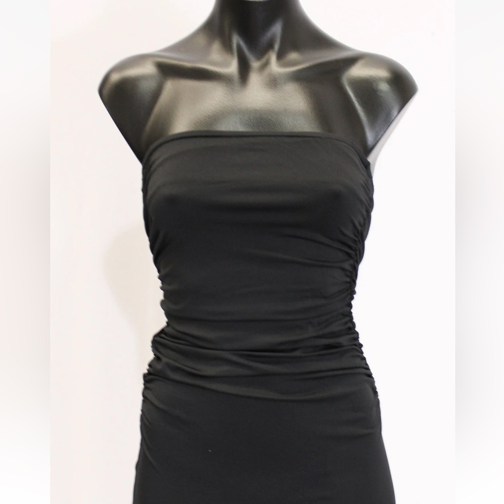 Urban Revivo Elegant Black ruffle Dress XS - Picture 3 of 8